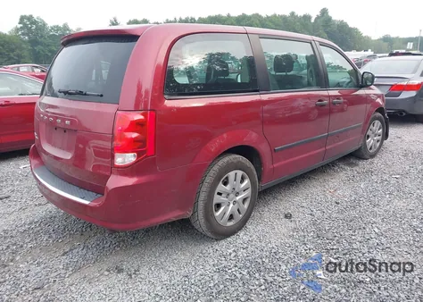 2016 Dodge Grand Caravan American Value Pkg from USA, damaged, VIN 2C4RDGBG1GR163562